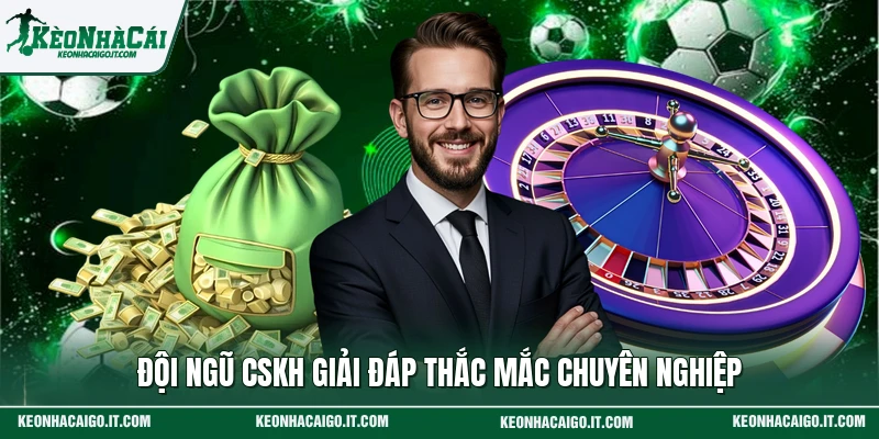 Đội ngũ CSKH giải đáp thắc mắc chuyên nghiệp