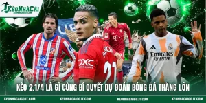 Kèo 2.1/4 Là Gì Cùng Bí Quyết Dự Đoán Bóng Đá Thắng Lớn