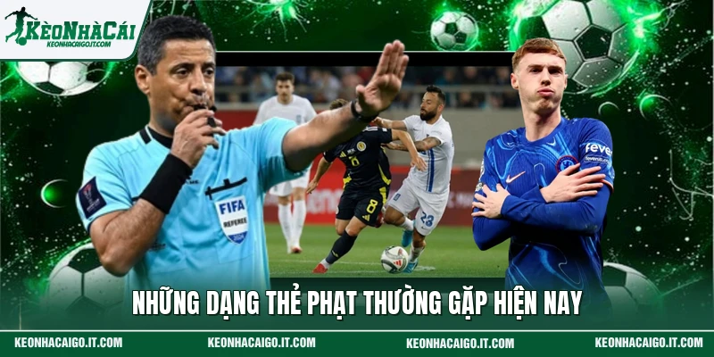 Những dạng thẻ phạt thường gặp hiện nay