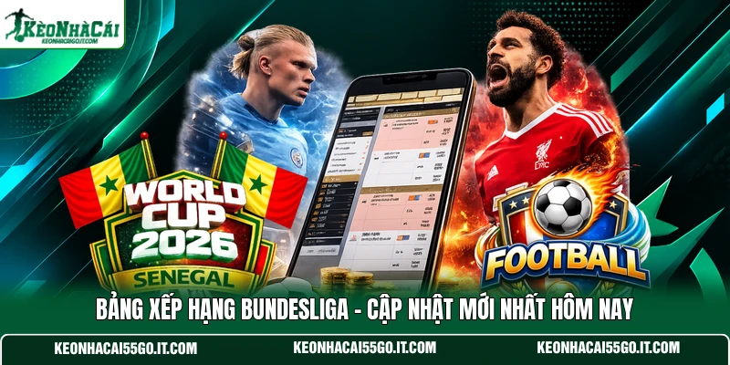 Bảng Xếp Hạng Bundesliga - Cập Nhật Mới Nhất Hôm Nay