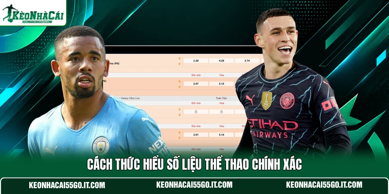 Cách thức hiểu số liệu thể thao chính xác