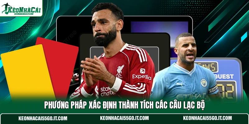 Phương pháp xác định thành tích các câu lạc bộ